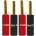 Real Cable Конектори Real Cable - BFA6020, 4 броя, многоцветни (BFA6020)