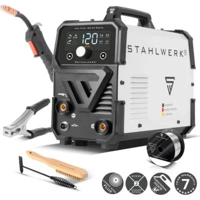 STAHLWERK Заваръчен апарат STAHLWERK Mini FLUX 120 ST Digital/ 120A (1122)