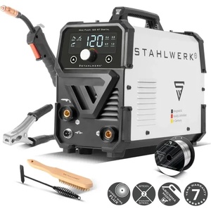STAHLWERK Заваръчен апарат STAHLWERK Mini FLUX 120 ST Digital/ 120A (1122) Заваръчен апарат
