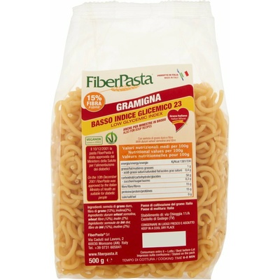 Fiber Pasta cestoviny Gramigna 0,5 kg