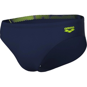 arena feel bright glare briefs navy/artic lime s - uk32