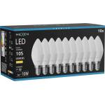 Mexen Nova 10x LED крушка E14, C37, 1W, Топла - 3000K, 105 lm - L102-E14-0130-01x10 (L102-E14-0130-01x10)