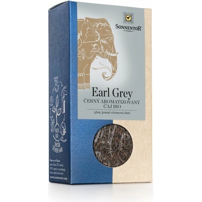 Sonnentor Earl Grey černý čaj sypaný Bio 90 g