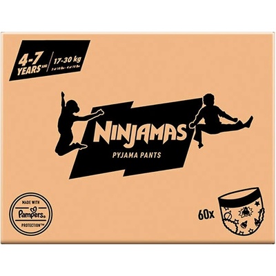 NINJAMAS pyžamové vesmírne lode 4-7r 17-30kg 60ks