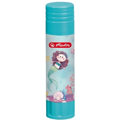 Herlitz Твърдо лепило Herlitz Mermaid, 21 g, без разтворители (50040889) (50040889)