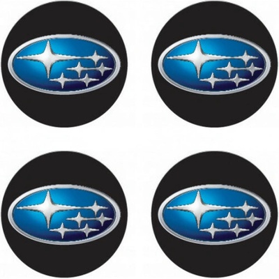 Samolepky živicové 3D SUBARU 4ks AutoZulu
