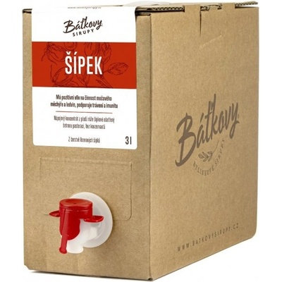 Báťkovy sirupy Šípkový sirup bag 3 l