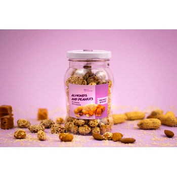 FitStream Mandle a arašidy v karameli so sezamom 220 g
