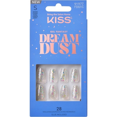 Kiss FD01 Gel Fantasy Dreamdust Kiss 28 ks