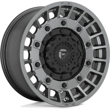 Fuel D726 MILITIA 9x17 6x135 ET1 matte anthracite & black