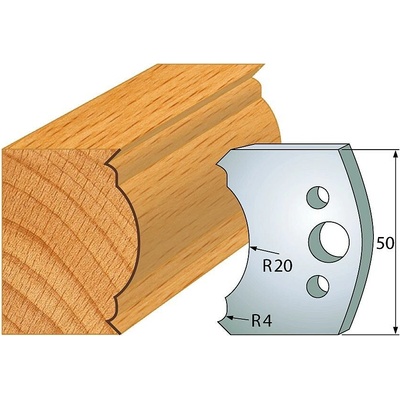 IGM Professional IGM Profil 507 - pár nožov 50x4mm SP F026-507
