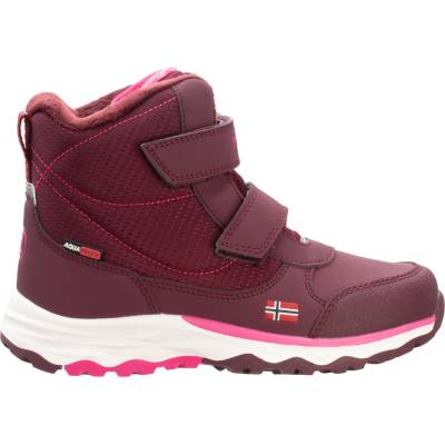 Trollkids Детски зимни ботуши Trollkids Kid's Hafjell Winter Boots - Redwood / Magenta - размер 40 (EU) (702-1907-1423)