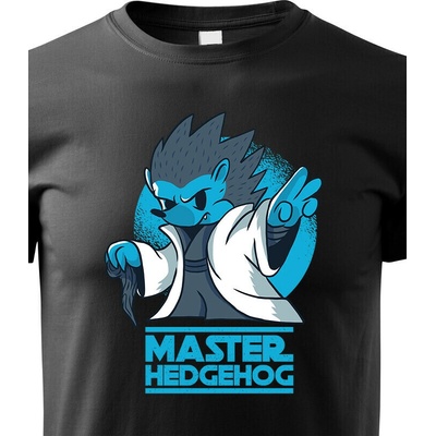 Dětské tričko Master hedgehog Černá Canvas Dětské tričko Bezvatriko.cz 2776