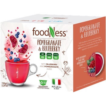 FoodNess Чай капсули Foodness Pomegranate and blueberry, Dolce Gusto 10бр