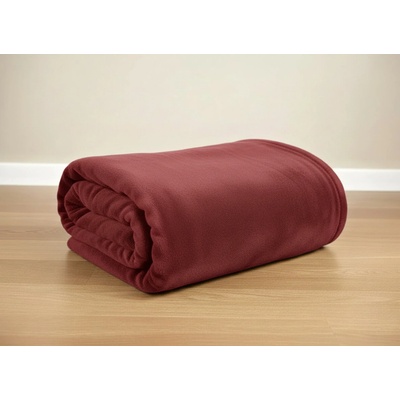 Mybesthome Deka z mikrovlákna Sympatico vínová 150x200