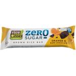 RiceUP! Brown Rice Bar Zero Sugar [18 грама] Тъмен шоколад с портокал