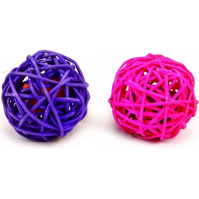 Beeztees Balonek ratanový s catnipem 18cm
