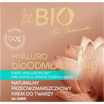 beBIO Ewa Chodakowska Hyaluro Bio Rejuvenation 40+ hydratační a zpevňující denní krém proti vráskám 50 ml