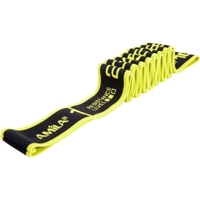 AMILA Фитнес Ластик 10 Степени Amila Yellow