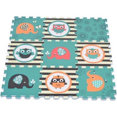 Moni Мек пъзел килим Elephant & Owl 3064 (108005)