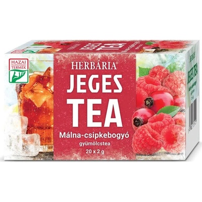 Herbária Ľadový čaj malina a šípka 20 ks