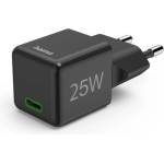 Hama Зарядно устройство HAMA мини 25W USB-C PD / 25W / USB-C / PD 3.0 / Mini дизайн / Черно