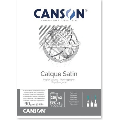 Canson Calque Satin Pauzovací papír A4, 90g, 50 listů – Zboží Mobilmania