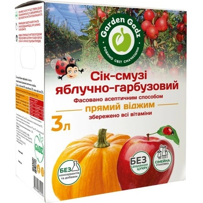 Garden Gadz jablečno dýňová šťáva smoothie 3 l