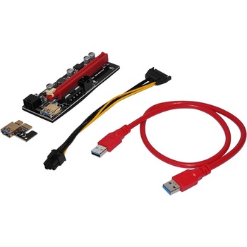 Makki Екстендър Makki MAKKI-SR139-270, от PCIe x1(м) към PCIe x16(ж) през USB (MAKKI-SR139-270)