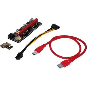 Makki Екстендър Makki MAKKI-SR139-270, от PCIe x1(м) към PCIe x16(ж) през USB (MAKKI-SR139-270)