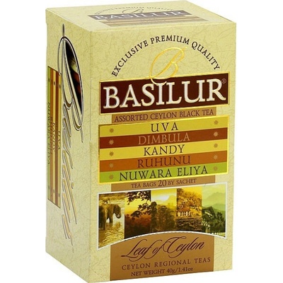 BASILUR Assorted Leaf of Ceylon 25 x 2 g