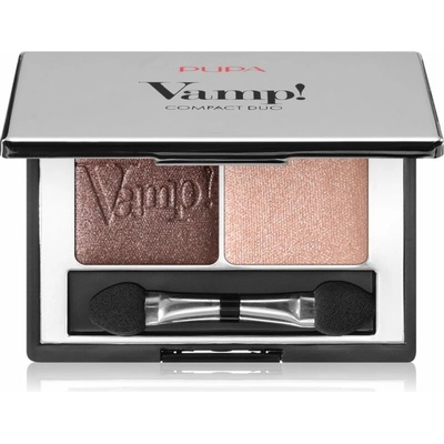 Pupa Milano Oční stíny Vamp! Compact Duo Eyeshadow 004 Bronze Amber 2,2 g