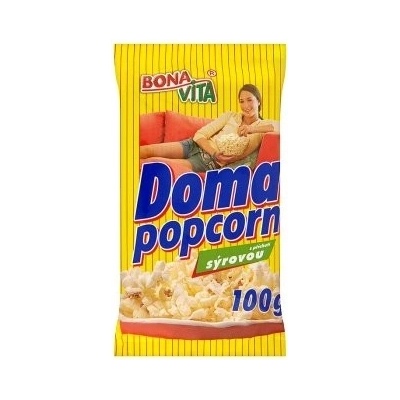 Bona Vita Doma popcorn se sýrovou příchutí 100g