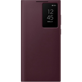 Image 1 of Samsung Оригинален калъф Samsung Clear View Case за Galaxy S22 Ultra - Бордо, EF-ZS908CEE