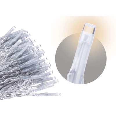 Emos ZY1906 LED řetěz krápníky 5m teplá b. ovladač programy