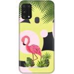 CaseGadget Силиконов печатан калъф за Samsung Galaxy M31 - Многоцветен 1 KP19896