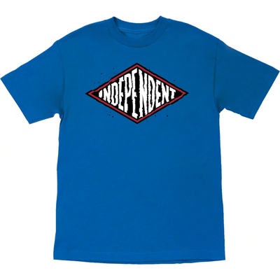 Independent tričko Distortion S/S Heavyweight T-Shirt Royal 162051