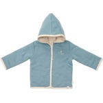 Little Dutch Бебешко двулицево яке Little Dutch Forest Friends - Stone Blue, 44 cm, 0 м (CL25222012) - ozone