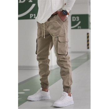 Madmext Мъжки спортен панталон 5447 - Бежов #327346 (327346_Бежов)