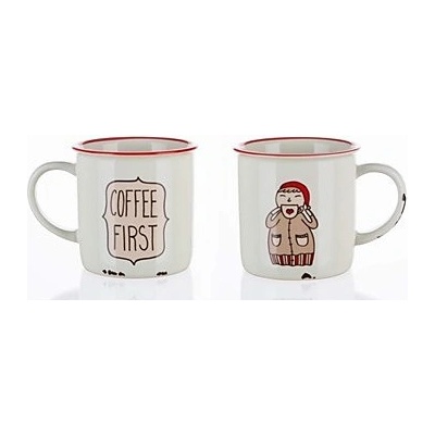 Banquet Hrnček keramický COFFEE STORY Coffee First 310 ml