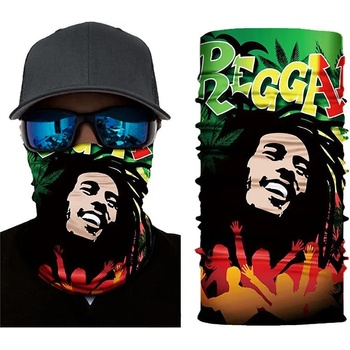 Hoodstyle Бандана шал Кралят на регето Bob Marley HoodStyle BandanaBNP-S184 - Цветен, размер