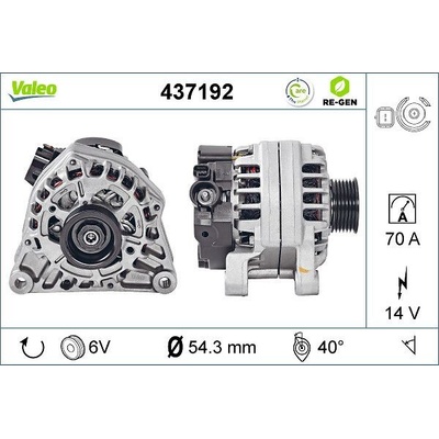 Alternátor VALEO 437192