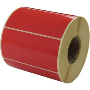 ZINTA Самозалепващи SGP етикети ZINTA 100x50 mm, 1000 eт. /ролка, червени (100X50X1000-SGP-P2348C)