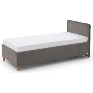 meise.möbel Сиво тапицирано детско легло 90x200 cm с място за съхранение с включена подматрачна рамка Fun - Meise Möbel (2225-89-0900)