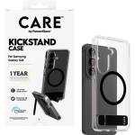 Panzer Гръб CARE by PanzerGlass за Samsung Galaxy S26, Urban Explorer Case w. Black Kickstand and Qi - Прозрачен