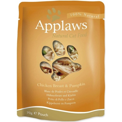 Applaws Cat Chicken Breast with Pumpkin ve vývaru 70 g