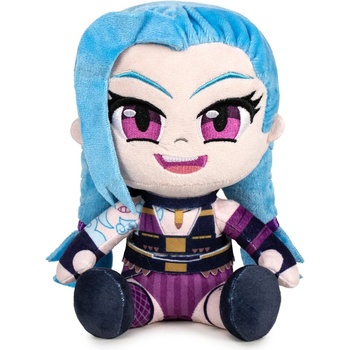 Play by Play Плюшена фигура Play by Play Games: League of Legends - Jinx (Champions), 21 cm (198628)