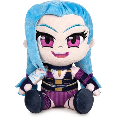 Play by Play Плюшена фигура Play by Play Games: League of Legends - Jinx (Champions), 21 cm (198628)