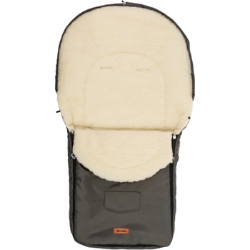 Sensillo Зимно вълнено чувалче за детска количка Sensillo - Графит (SILLO-828)