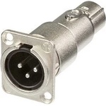 Neutrik NA3MDF XLR-XLR адаптер (NA3MDF)